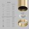 Потолочный светодиодный светильник Denkirs Shine Tube DK2615-SB