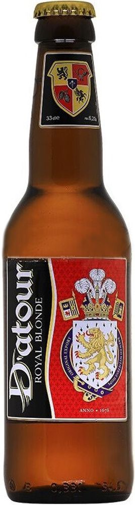 Пиво Д&#39;Атур Ройал Блонд / D&#39;Atour Royal Blonde 0.33 - стекло