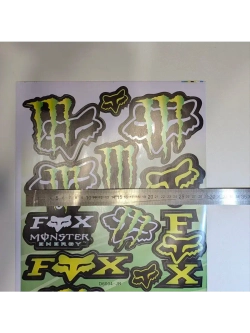 Лист наклеек для стикербомбинга