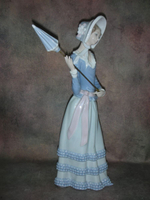 Статуэтка. Фарфор. Леди с зонтиком. Lladro. Испания