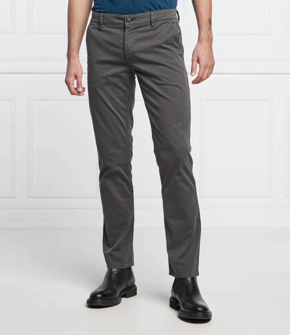 чиносы schino BOSS ORANGE - графитовый(50470813)