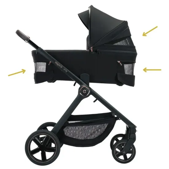 Коляска Espiro Only 2 в 1 Stylish Black