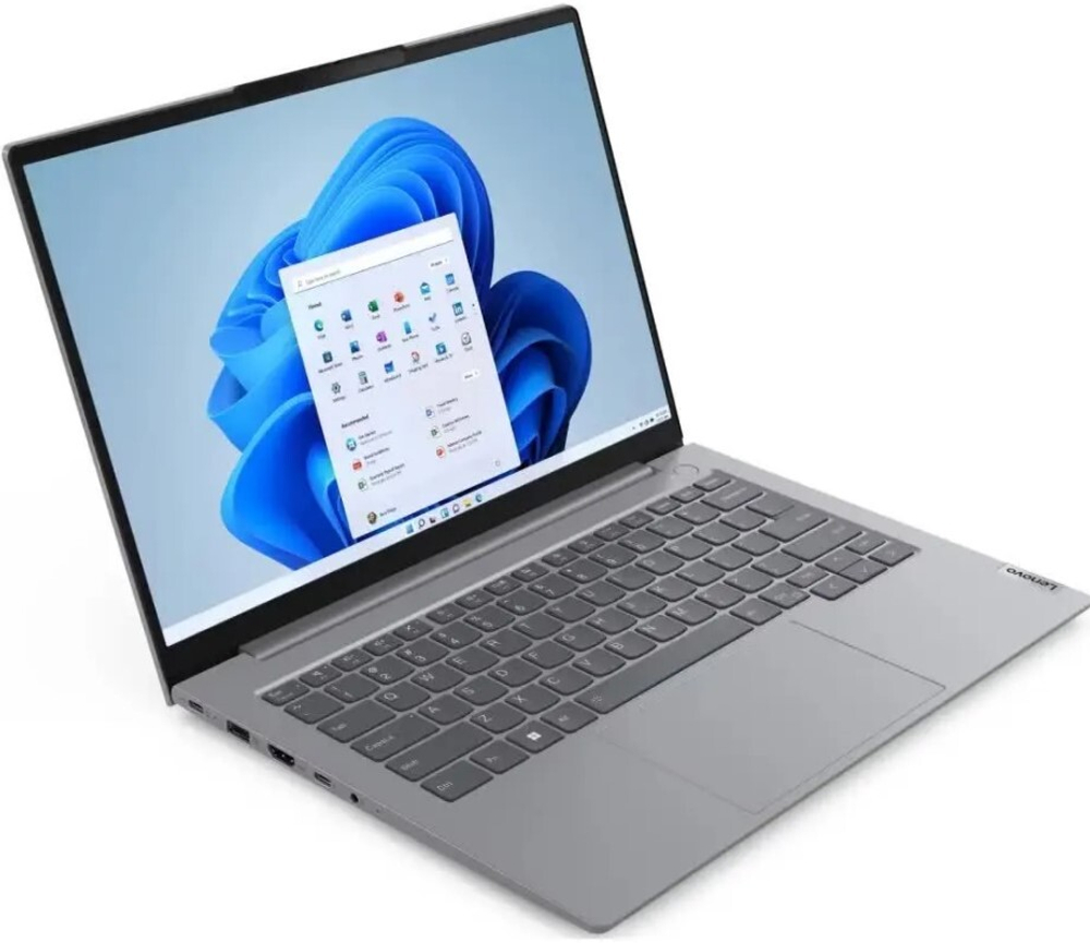 Ноутбук  Lenovo ThinkBook 14 G6 ABP 14 ", Ryzen 5, 8 Гб RAM, 256 Гб SSD, Radeon Graphics, Серый