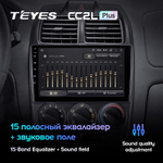 Teyes CC2L Plus 9" для Hyundai Accent II 1999-2012