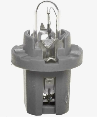 Автолампа  WT 12-W 1.2W (WT4W 1.2W CAP WHITE) с ПАТРОНОМ СЕРЫМ