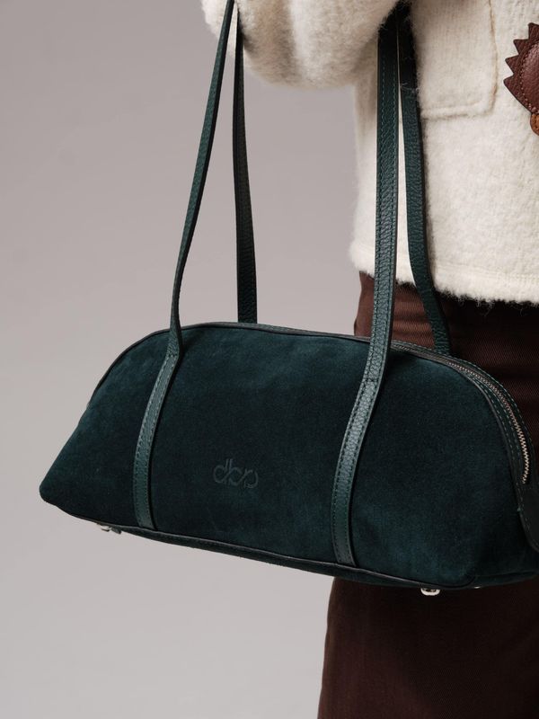 Женская замшевая сумка DBR 31225 форест