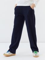 Брюки темно-синие для девочки арт. АТ691