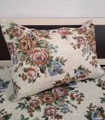 Декоративный гобеленовый чехол для интерьерной подушки Букет 68х47