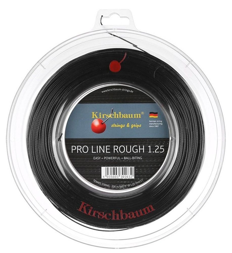 Струны для тенниса KIRSCHBAUM PRO LINE ROUGH В нарезке (1 натяжка) 11 м
