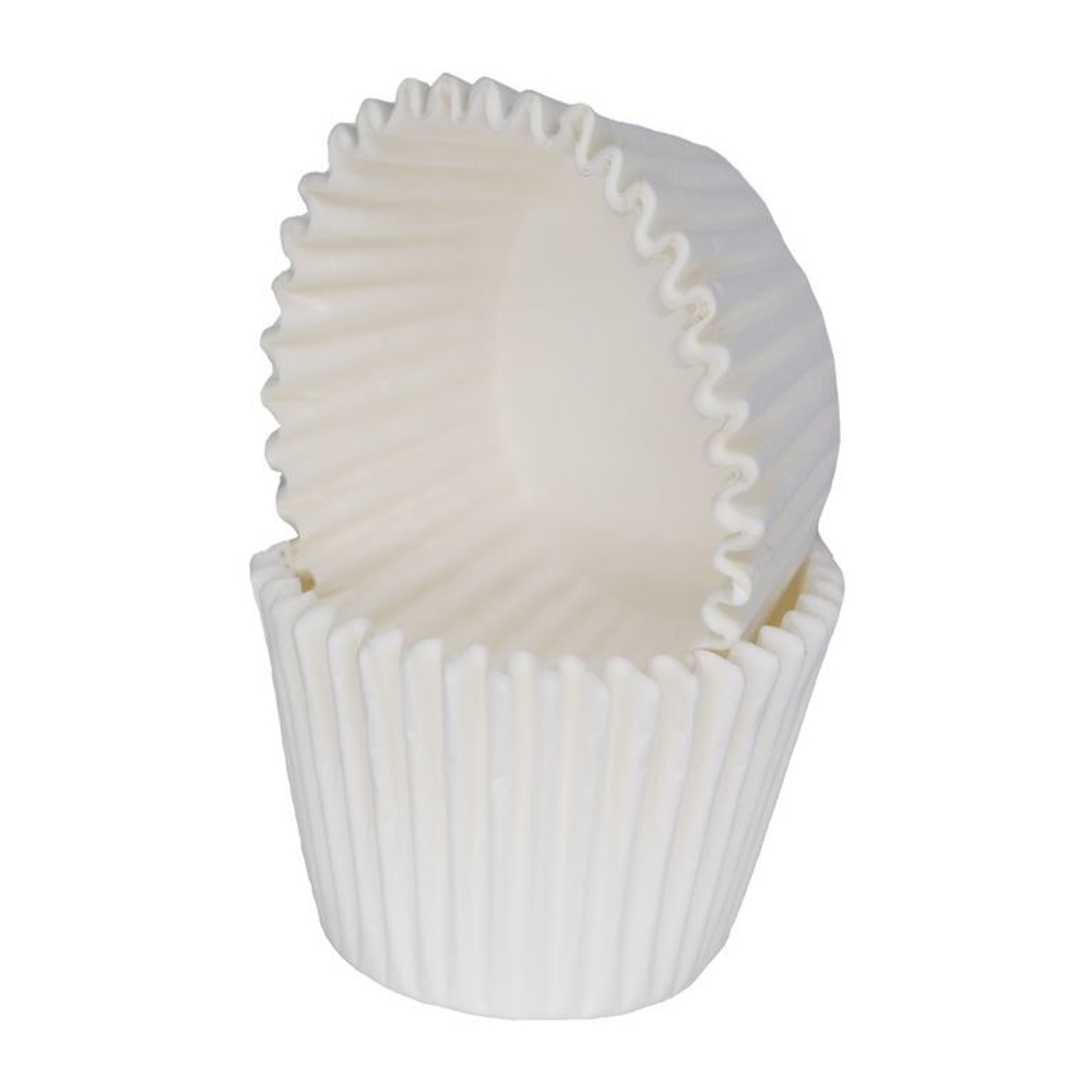 Капсулы бумажные Белые 43*30 мм, 500 шт