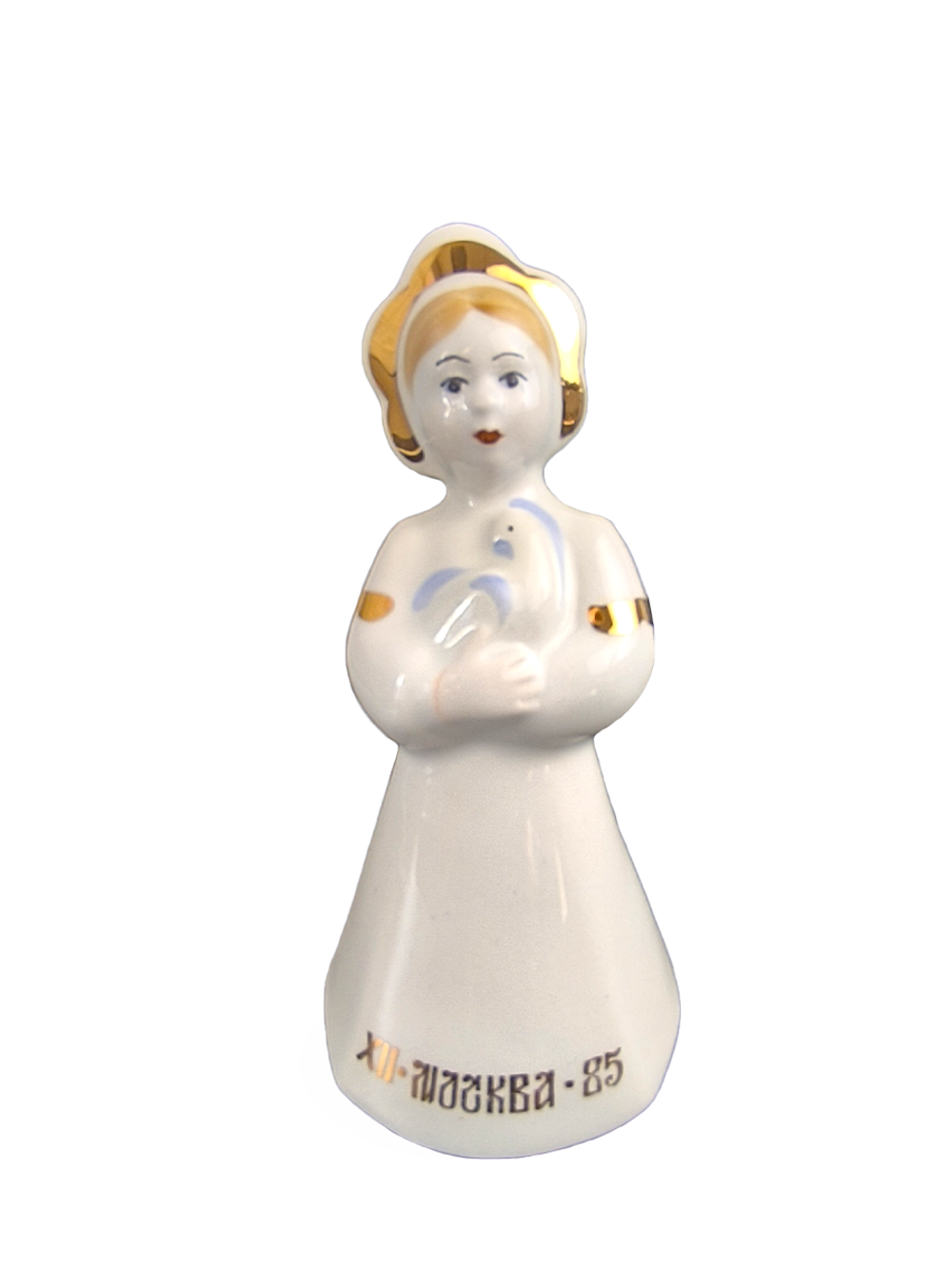 Статуэтка фестивальная "Катюша с голубем" ЗиК Конаково