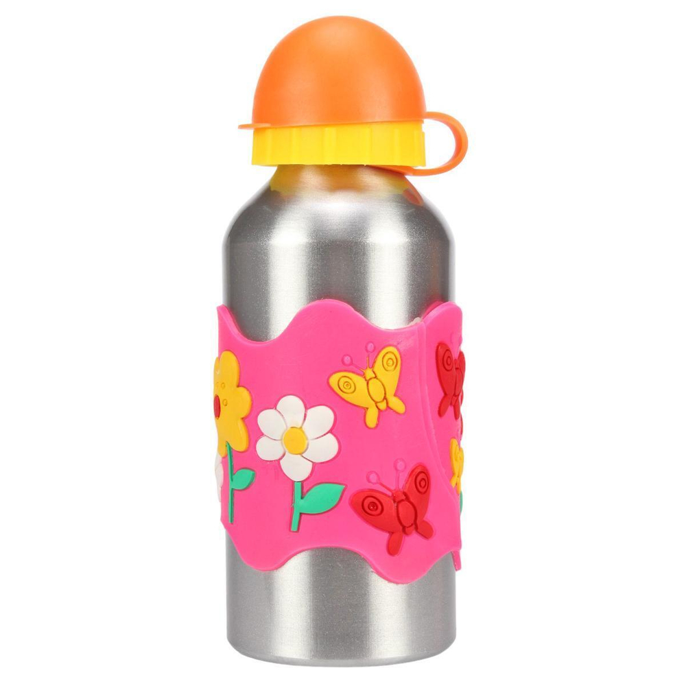 Поильник алюмин 18 см, 6 цветов микс, с-30951