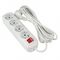 Удлинитель 4х5м с заземл. 13А IP20 S-304 с выкл. ПВС 3х1 UNIVersal 9631991