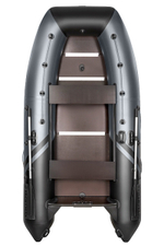 YACHTMAN-320 СК (Яхтман) графит-черный (лодка ПВХ под мотор с усилением)