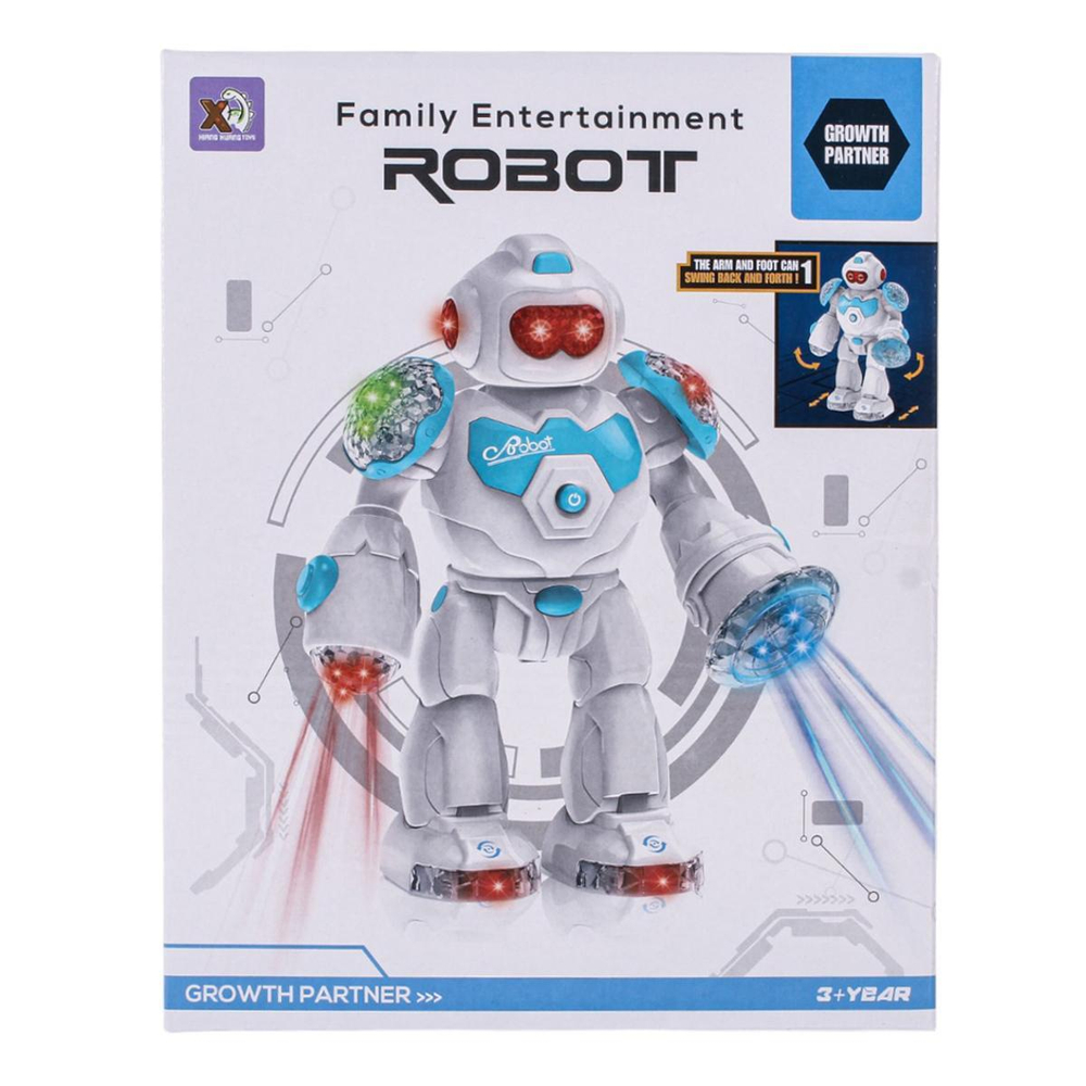 Робот на батарейках, коробка 3331