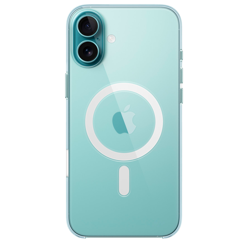 Прозрачный чехол с поддержкой MagSafe Apple Clear Case для iPhone 16 Plus