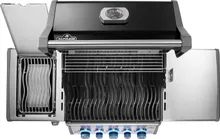 Газовый гриль Napoleon Rogue PRO-S 425, 5 горелок, вертел (с ИК-горелкой), чёрный