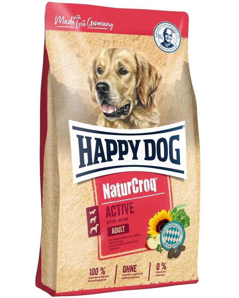 Сухой корм Happy Dog NaturCroq Аctive для активных собак 15 кг