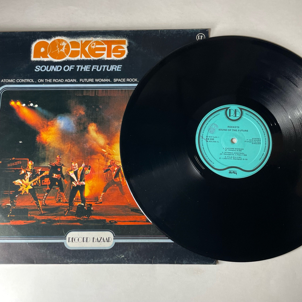 Винтажная виниловая пластинка LP Rockets Sound Of The Future (Италия 1979)