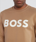 Худи Soleri 02 BOSS BLACK - коричневый(50496642)