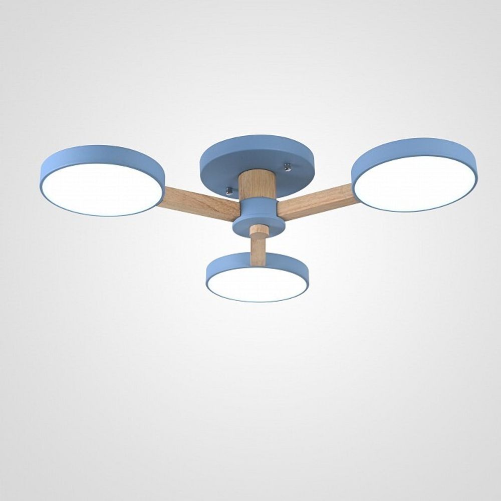 Люстра на штанге Imperiumloft TURNA Blue TURNA01