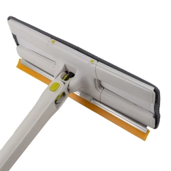 Швабра с отжимным механизмом''бабочка''и скребком WMC TOOLS WMC-3H(white)