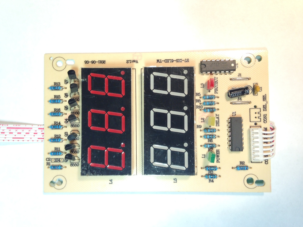 Индикатор ST-dis-6led-tm  v1.2