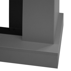 Каминокомплект: Очаг Electrolux EFP/P-3620LS, портал Lindos 42/40/36, светло-серый, р/в