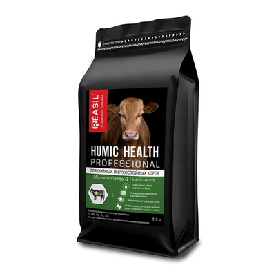 Сухая кормовая добавка Reasil Humic Health Professional для дойных и сухостойных коров