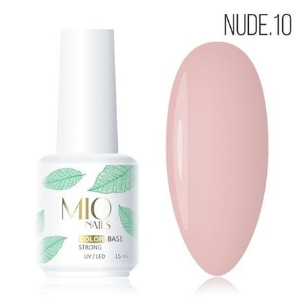 Камуфлирующая База MIO NAILS COLOR "NUDE" № 10, 15мл.