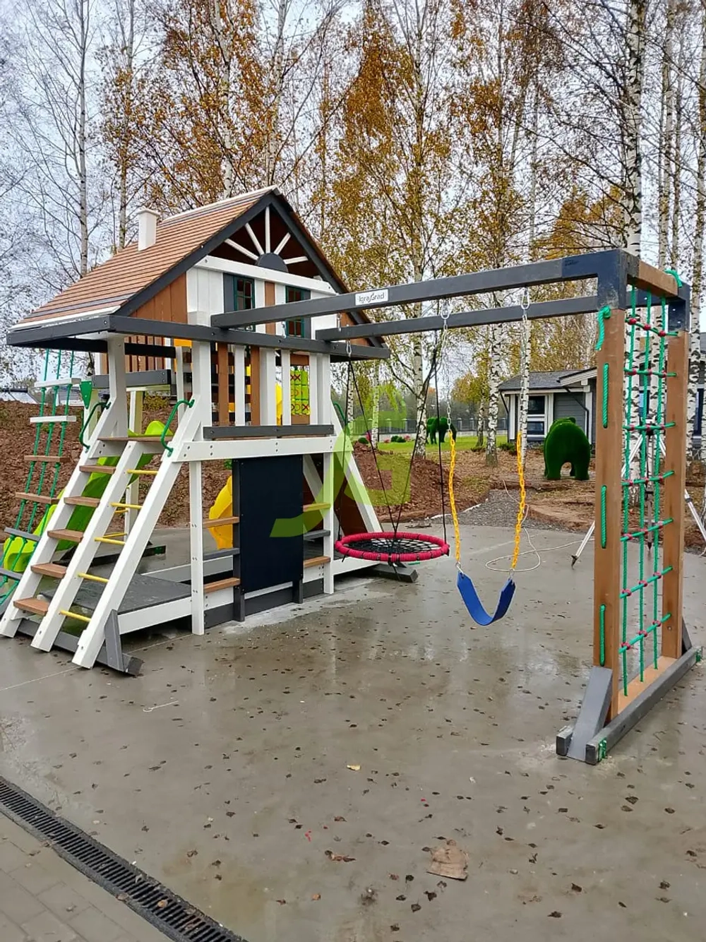 Детская площадка IgraGrad Крепость Фани Deluxe 2 мод.2