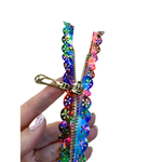 Застежка-молния декоративная разъемная металл №5 70см