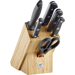 Zwilling Набор из 4 ножей Gourmet в блоке + точилка + ножницы