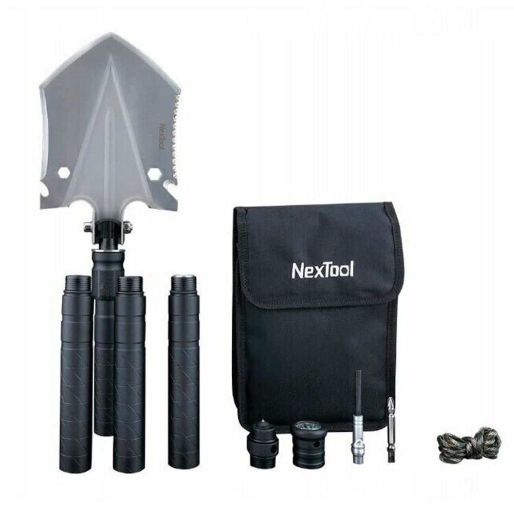 Складная лопата Nextool (Xiaomi) черная (NE0114)