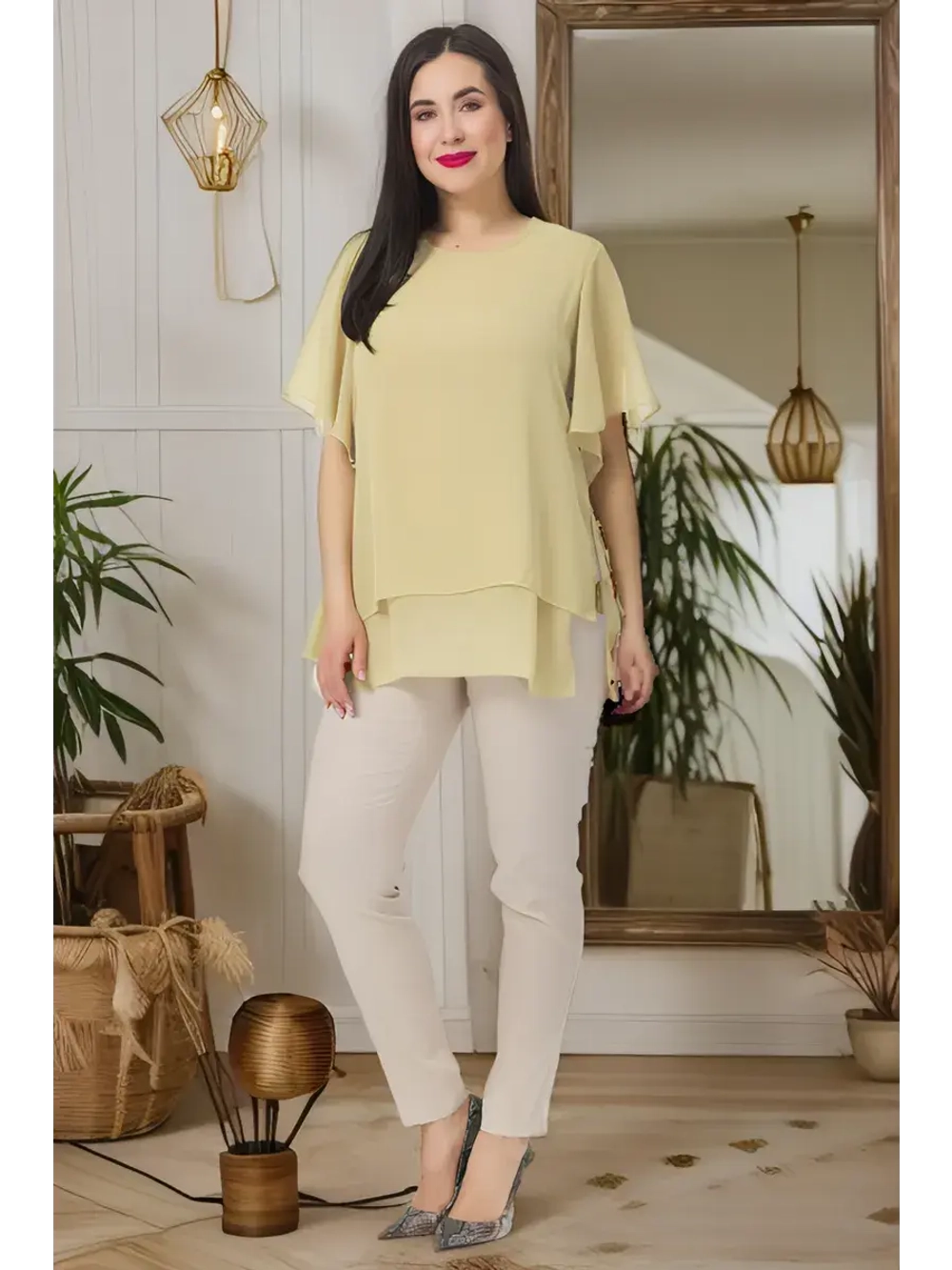 Блузка шифон