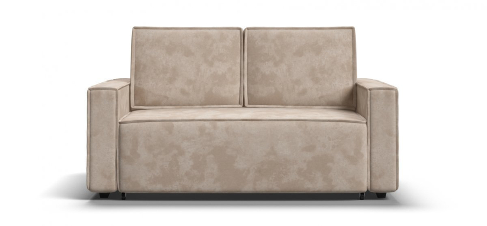Диван Норд двухместный Велюр Алькантара пепел