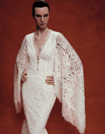 Платье миди из кружева