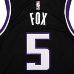 Баскетбольная футболка Nike Dri-FIT NBA Swingman Sacramento Kings Icon Edition 2022/23 De'Aaron Fox T-shirt Black