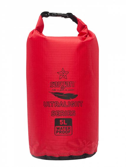 Гермо-мешок ультралегкий Sargan Легко-5 Taffeta-Ripstop 5 л красный