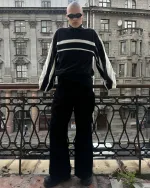 Купить Толстовка Denis Detalov Zip-up Fleece молочно-черная Толстовка Denis Detalov Zip-up Fleece молочно-черная