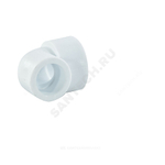Угольник PP-R переходной белый Дн 25х20х90гр внутренняя пайка VALFEX 10116025