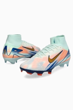 Бутсы Nike Zoom Mercurial Superfly 10 MDS Elite FG - голубой