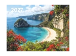 Календарь настен. 3-х бл. квартальный 2027 LAMARK "МОРСКОЙ БЕРЕГ" 01183