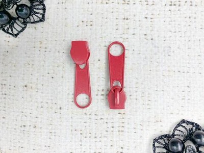 Бегунок спираль, галантерейный Т6, №148 красный