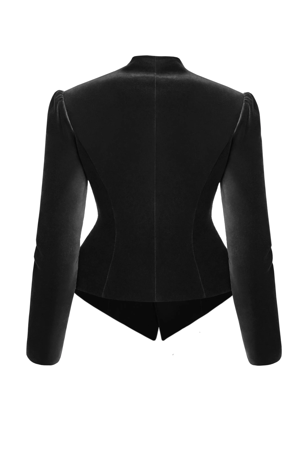“Velvet moon” Жакет приталенный из шелковистого бархата