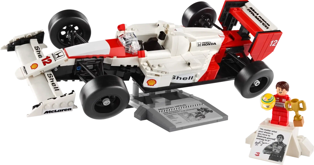 Конструктор LEGO Icons 10330 McLaren F1 MP4/4 и Айртон Сенна