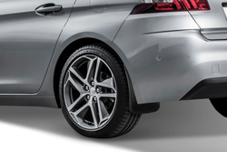 Брызговики задние PEUGEOT 308, 2014- хб. 2 шт.(optimum) в пакете FROSCH.NLF.38.28.E11