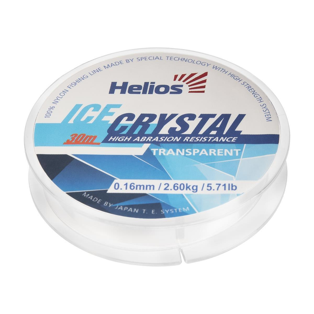 Леска ICE CRYSTAL Nylon Transparent 0,16mm/30 (HS-ICT 0,16/30) Helios