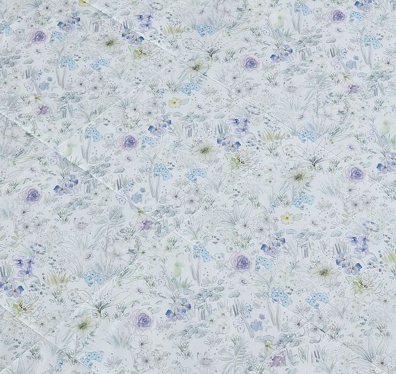 Комплект с ЛЕТНИМ одеялом из ФЛАНЕЛЬ ( 61 % тенсель, 39% хлолок) евро