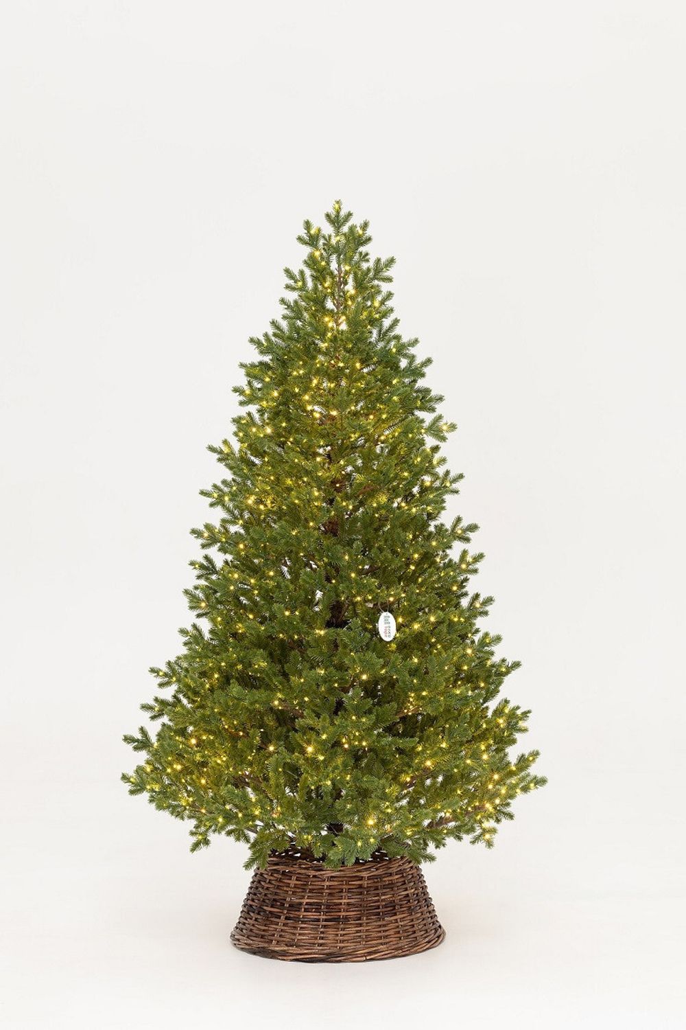 Елка с гирляндой 2в1 «Измайловская» (Литая хвоя) 240 см / 2,4 м